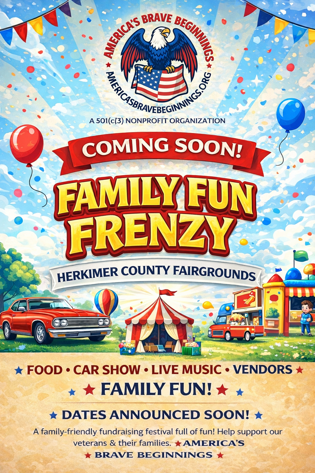 Family Fun Frenzy – Coming Soon – Herkimer County Fairgrounds